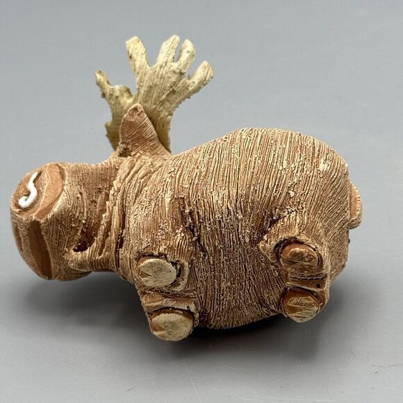 Vtg Artesania Rinconada Moose Figurine Uruguay Retired Wildlife 4" READ As is - Picture 10 of 15
